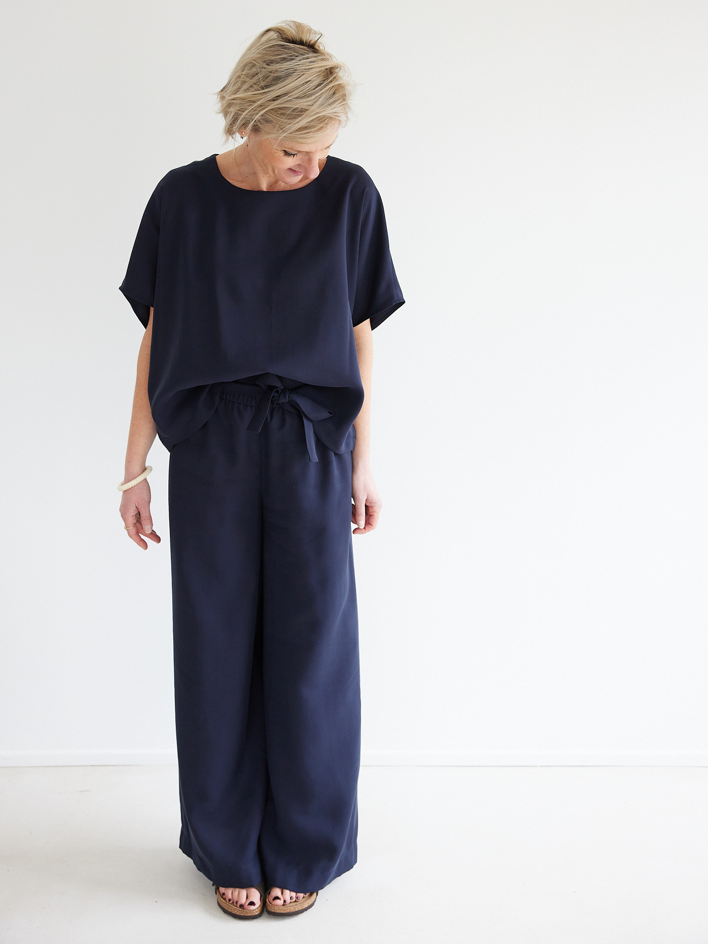 Coupon 2.5m de MODAL BLEU MARINE – Image 4