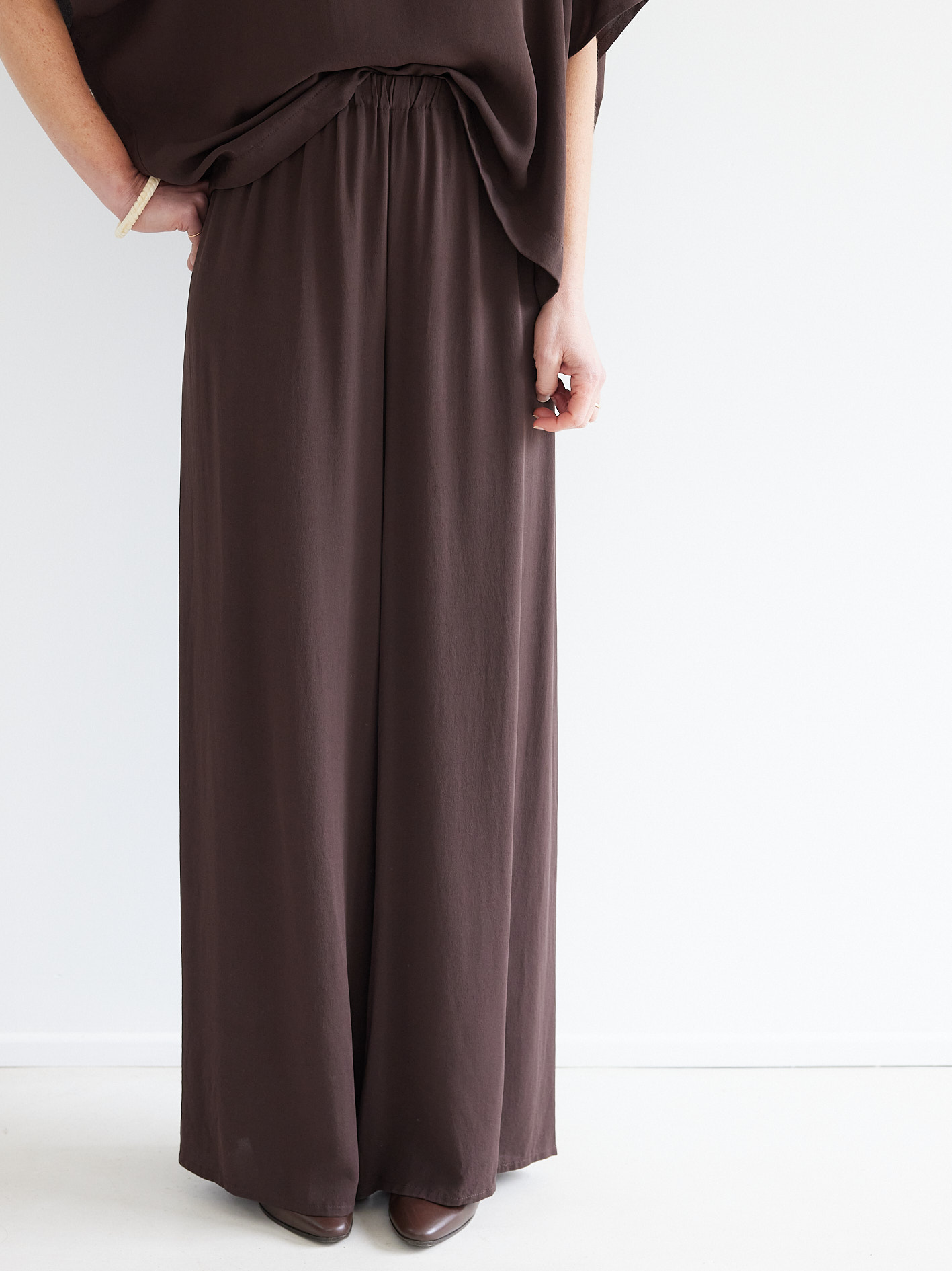 Coupon 2.5m de MODAL MARRON – Image 3