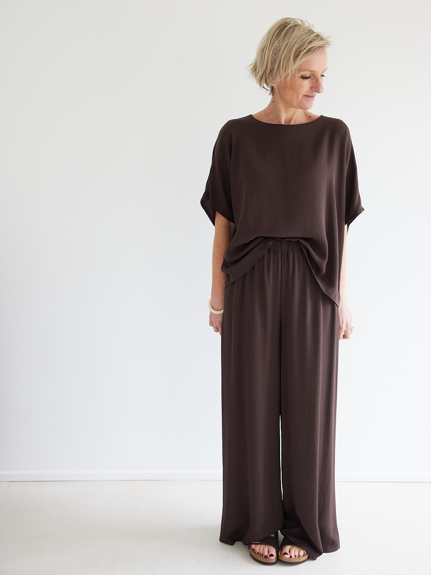 Coupon 2.5m de MODAL MARRON – Image 6