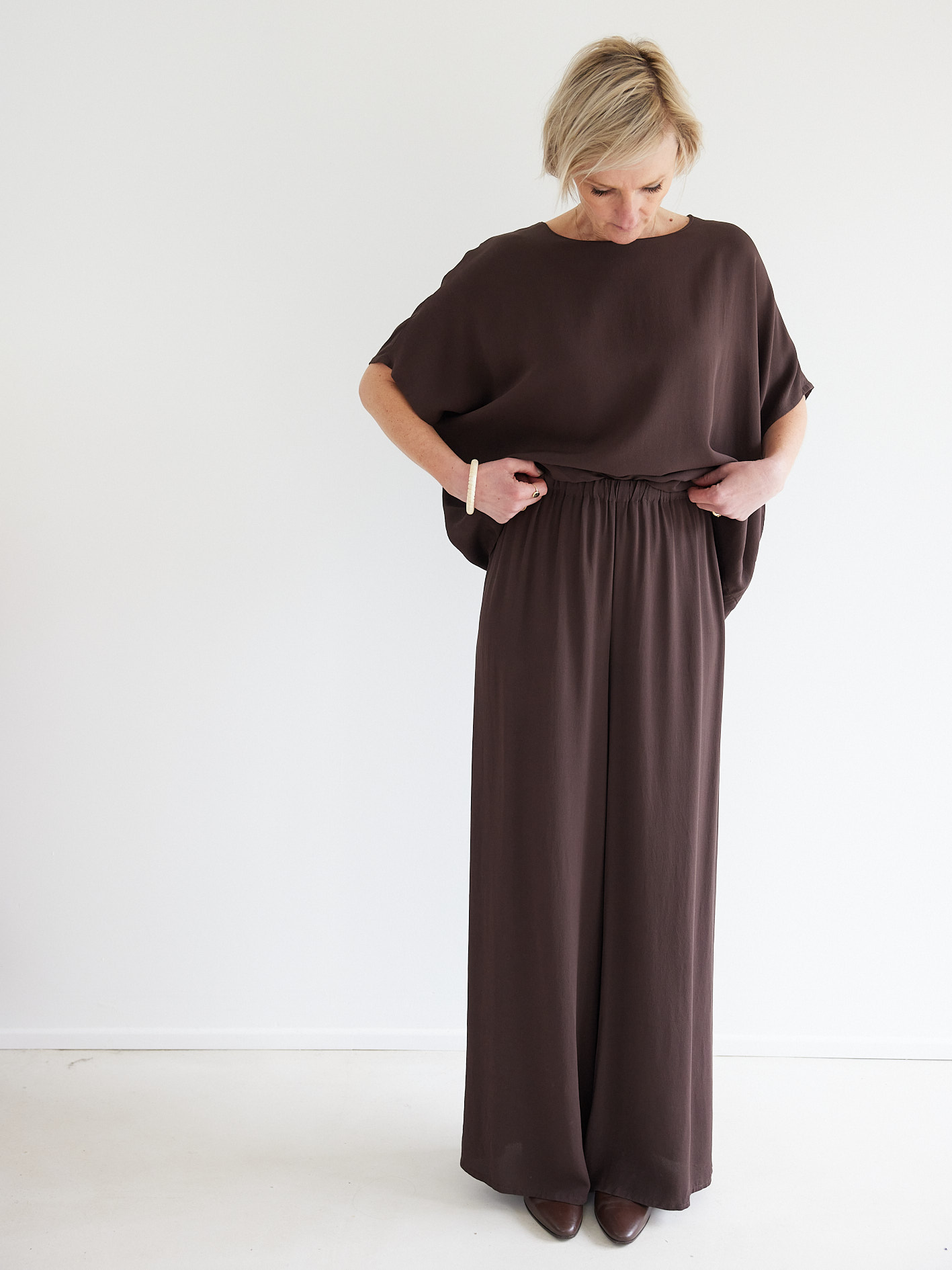 Coupon 2.5m de MODAL MARRON – Image 5