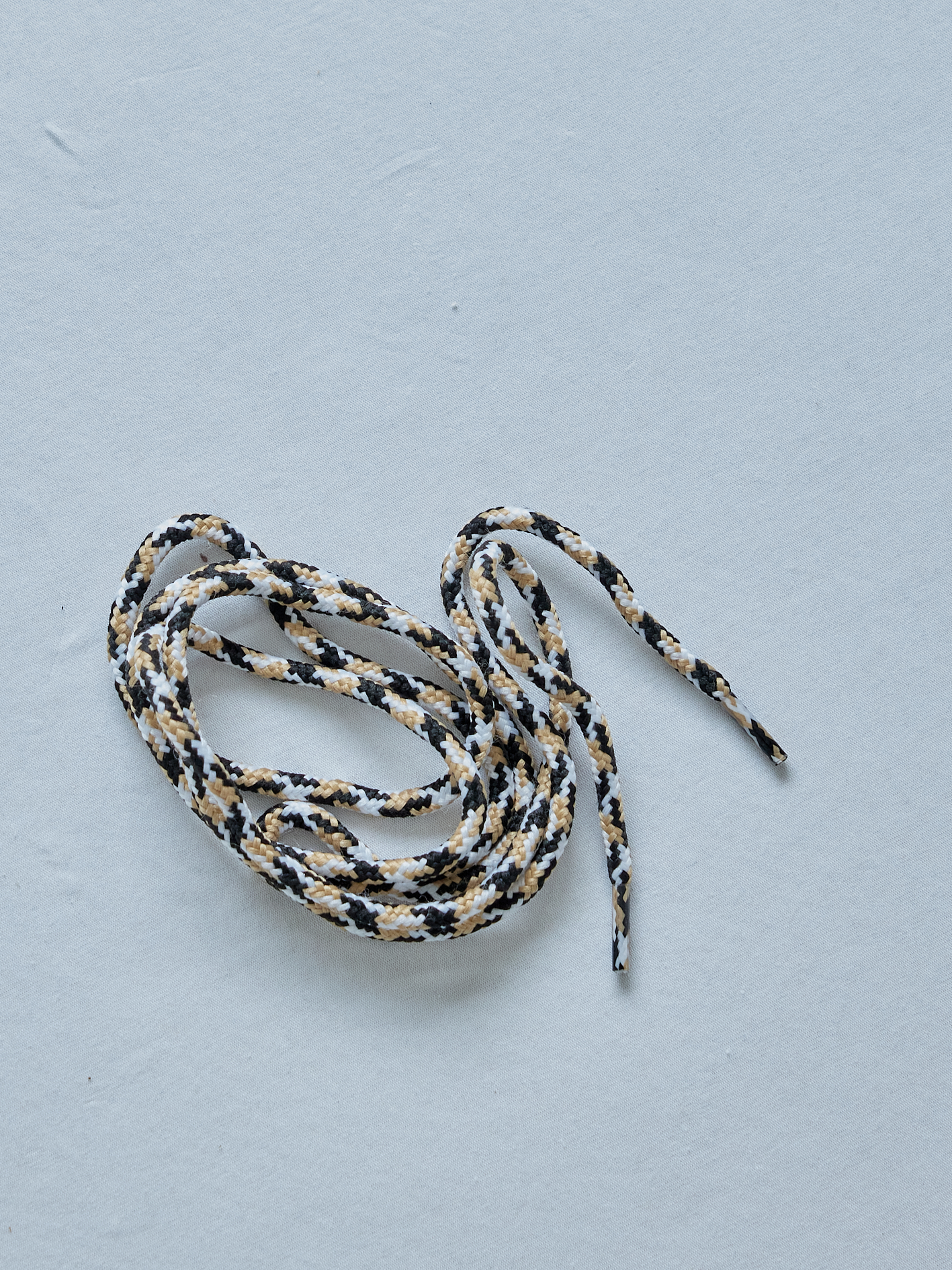 CORDON NOIR & CAMEL FINITION LACET 1.2m