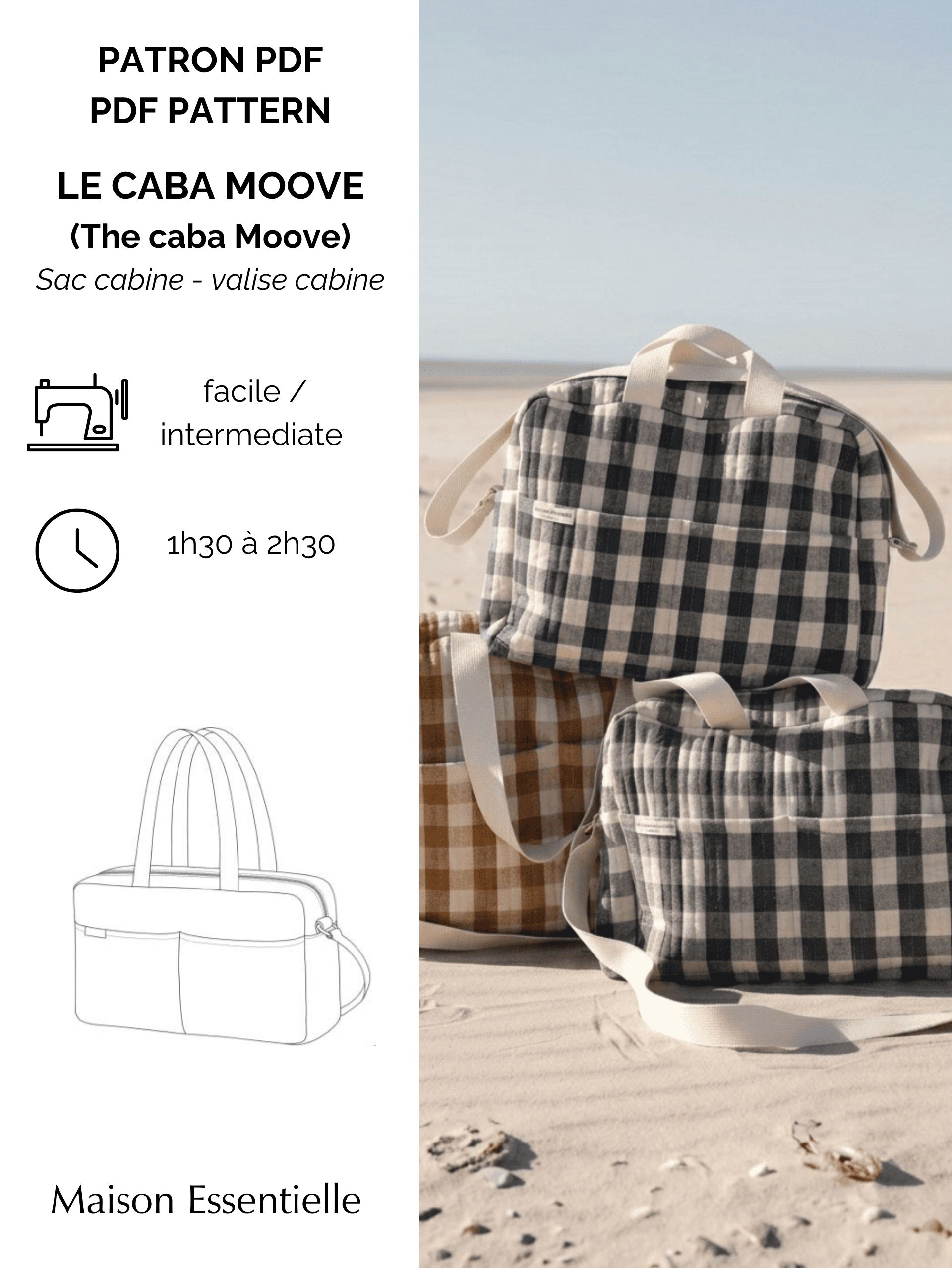 Patron le CABA MOOVE/ the CABA MOOVE pattern - PDF